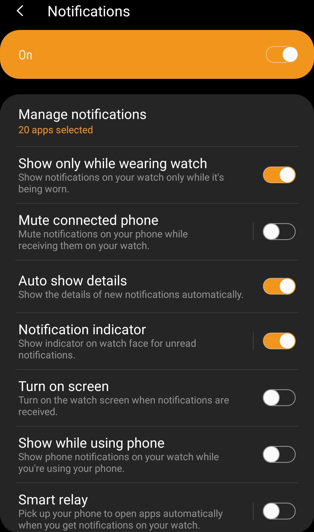 Facebook on Galaxy Watch Active 2