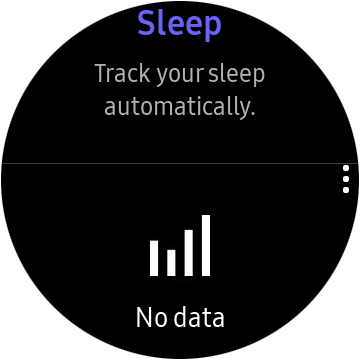 Sleep Tracking on Galaxy Watch