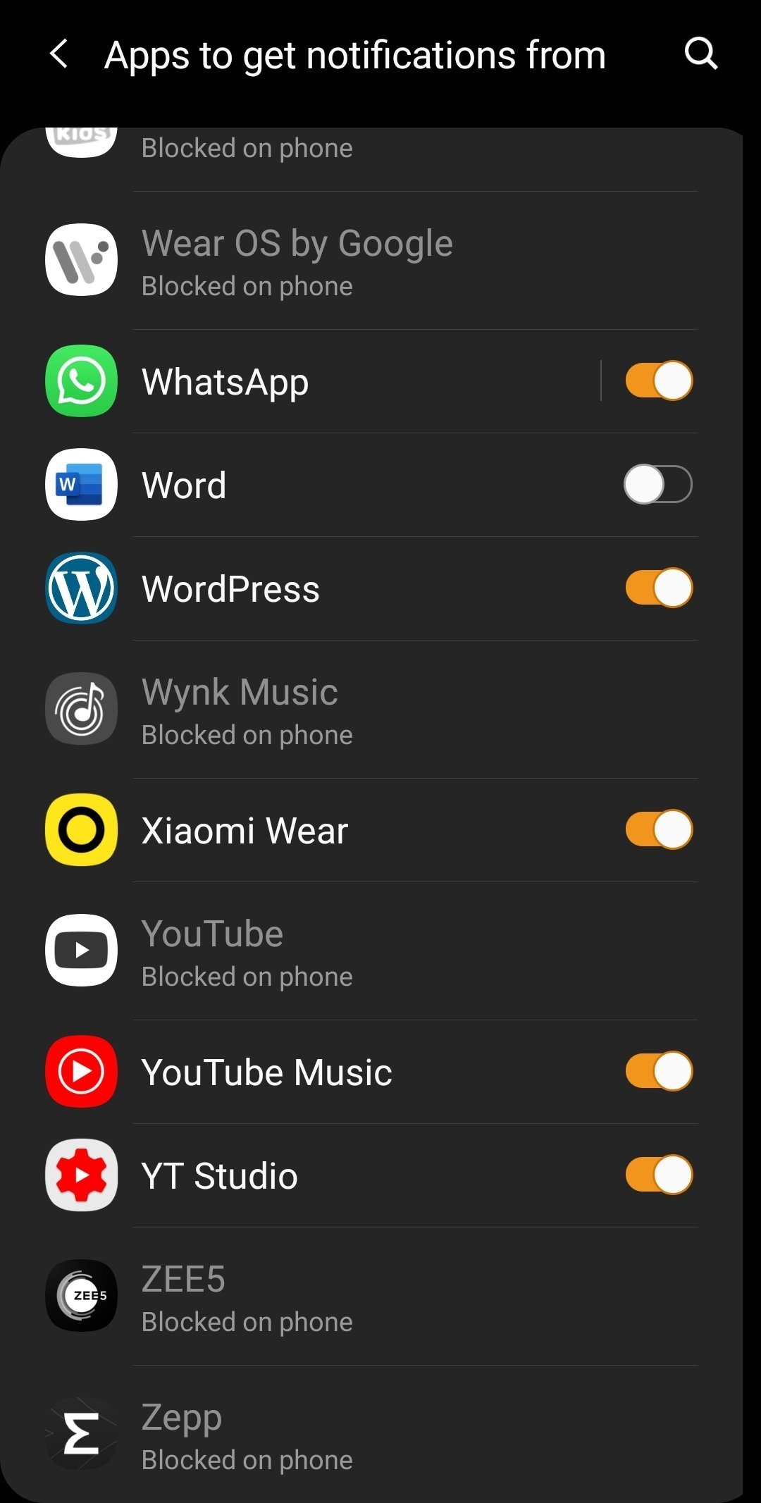 Notifications on Galaxy Fit 2 Notifications on Galaxy Fit 2