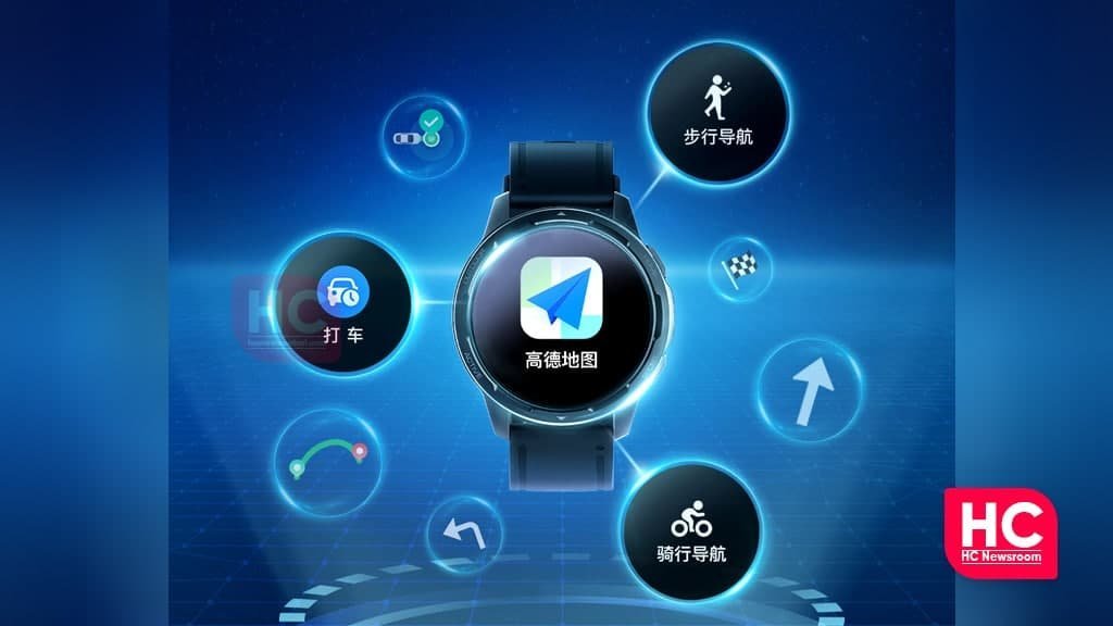 Huawei Smartwatches now have AutoNavi Maps