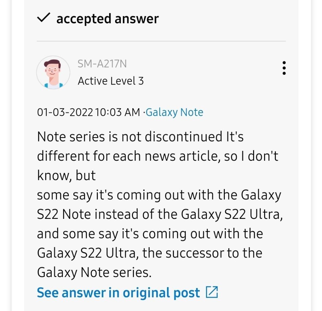 Galaxy Note 22 News