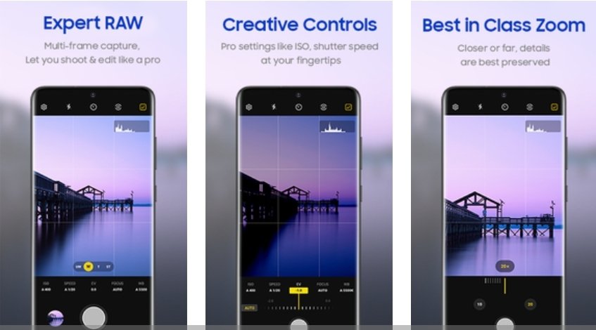 Expert RAW app Announced for more Galaxy Devices