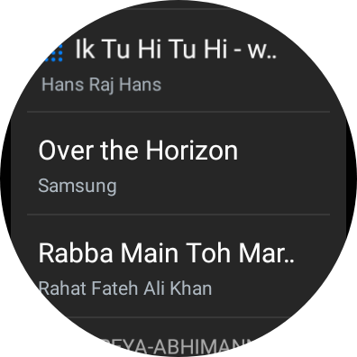 Add Music on Galaxy Watch 4