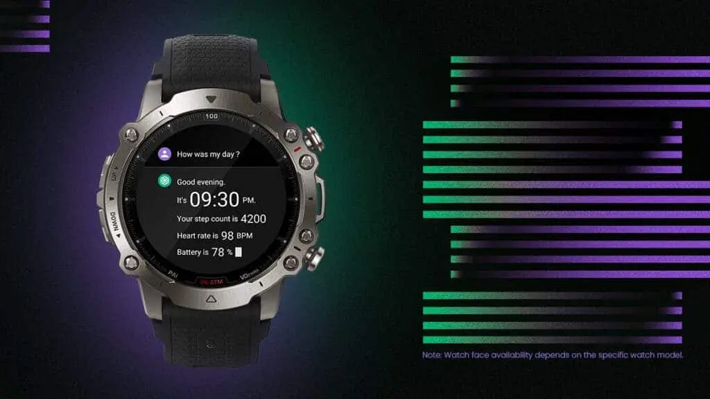 ChatGPT on Amazfit Zepp OS