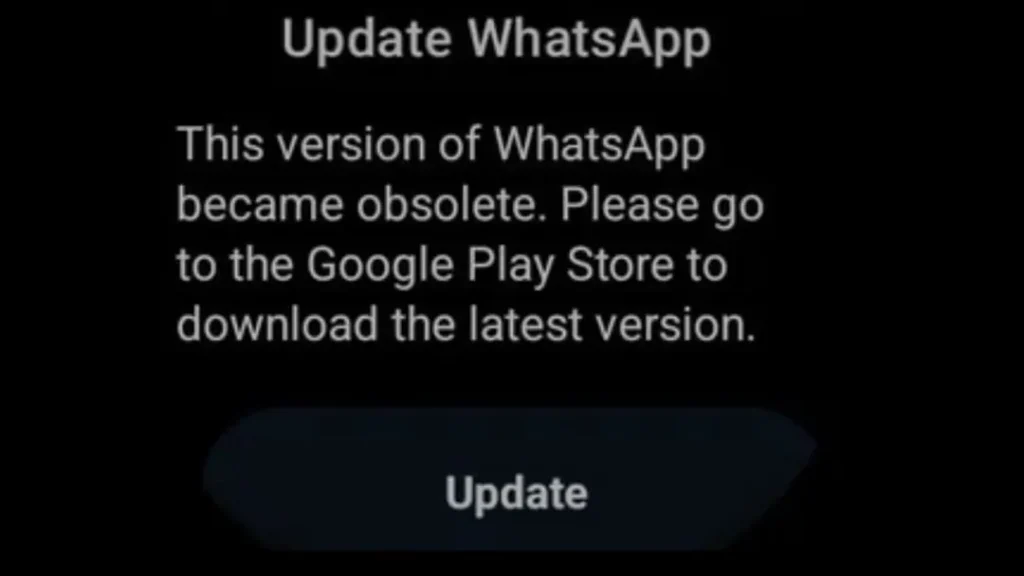 WhatsApp Update on Galaxy Watch