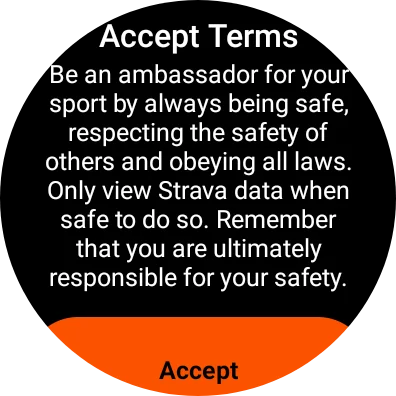 Strava on Galaxy Watch 7