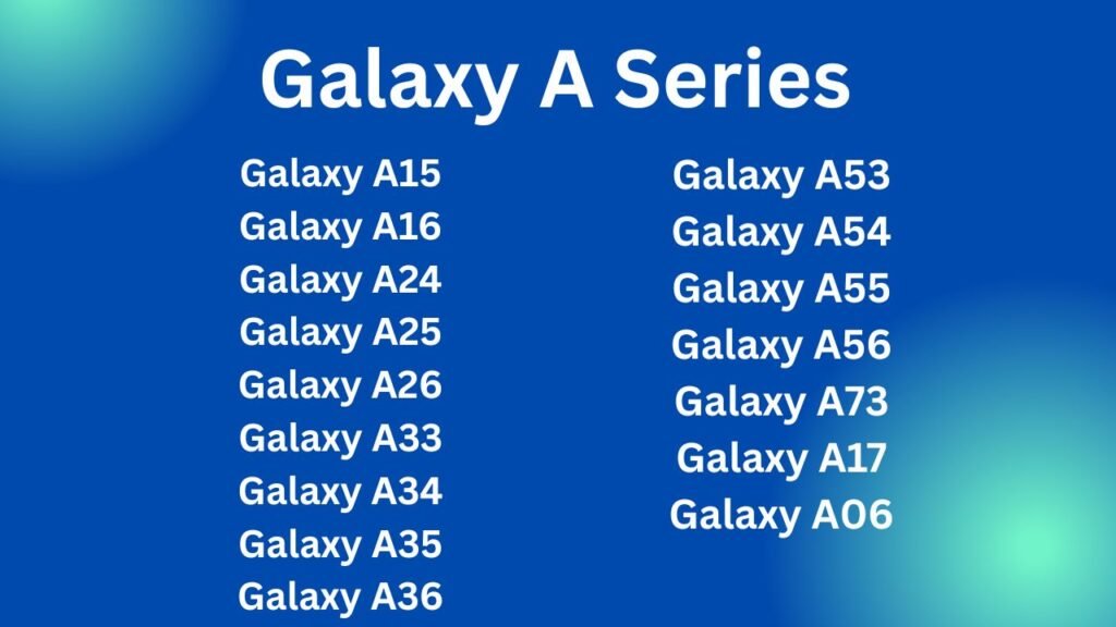 One UI 8.5 Eligible devices