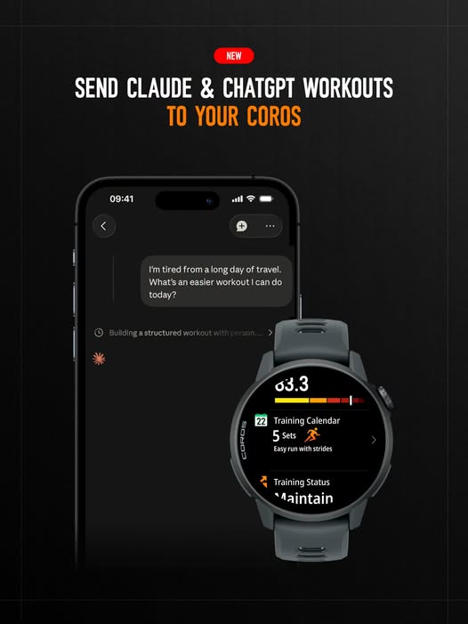 New COROS Watch ChatGPT Update