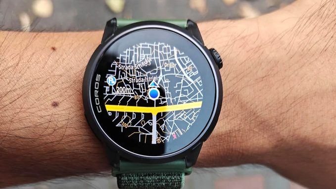 COROS Pace 4 Offline Maps